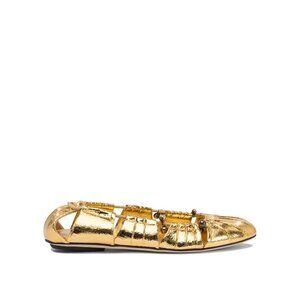 Chloé Ballet Flats Cut-Out Details IT 38 Women